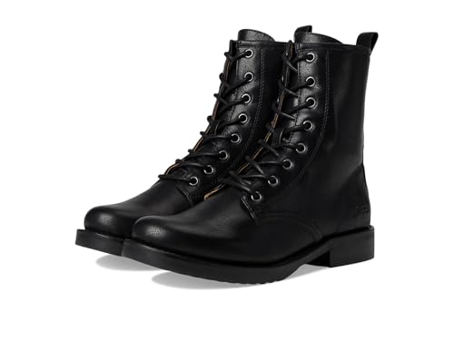 FRYE AND CO. Women's Chesnee Combat Black 8 Medium