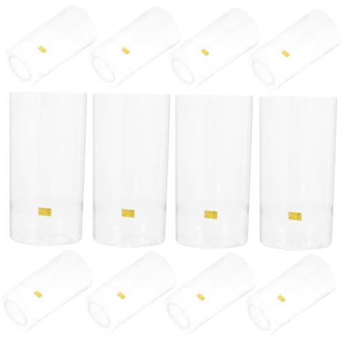 BRIGHTFUFU Wine Bottle Heat Shrink Seals 50pcs Red Wine Sealing Film Bottle Seal for