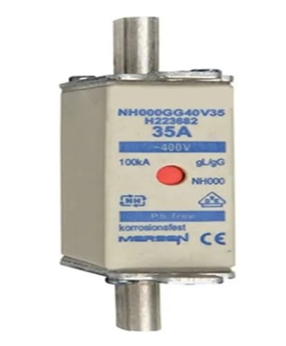 Fusibles NH000GG40V35 H223682 pour armoire de distribution électrique triphasée
