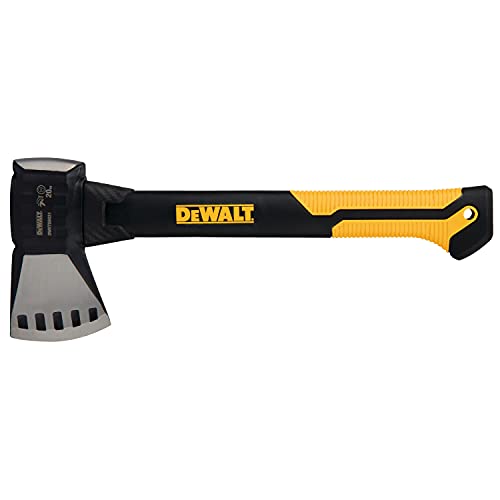 DEWALT DWHT56031 20oz Camping Hatchet - Forged Steel Blade and Fiberglass Handle
