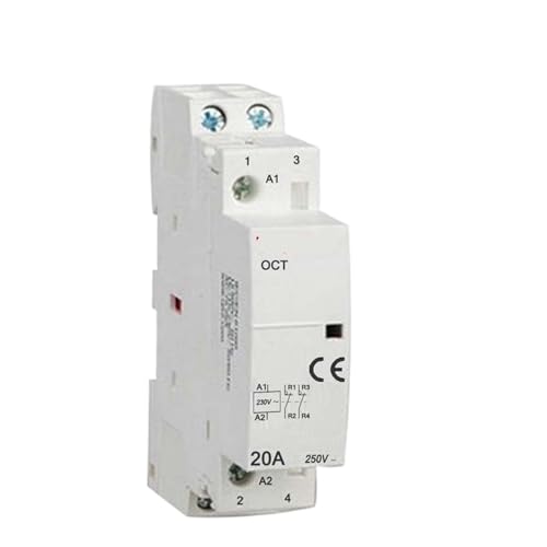 Contactor de CA OCT-25 con dos polos de corte NC estables ante variaciones de 50/60 Hz