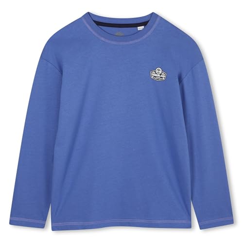 Timberland T60531 Camiseta para niño, Azul marino, 8 años