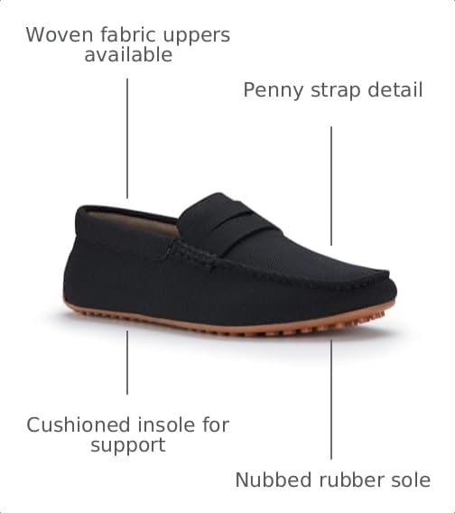 Image of Ferro Aldo Men's Loafer Collection | Classic Slip-on Penny Loafers & Driving Moccasins for Casual & Dress
