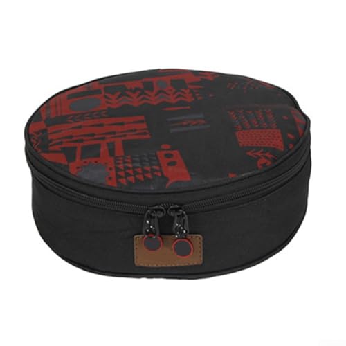 Bulevisiter Bolsa organizadora de almacenamiento de picnic al aire libre, portátil, soporte para utensilios de cocina, plato de viaje, recipiente con asa de 23,5 cm, funda de transporte