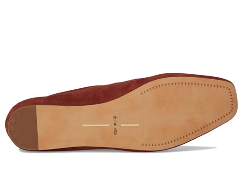 Dolce Vita Women's Reyes Ballet Flat, Brandy, 83