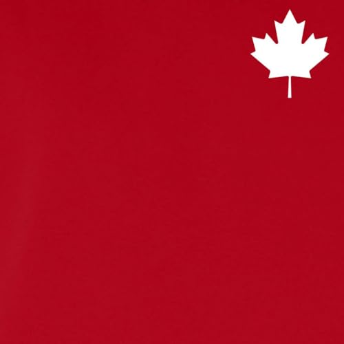 shop4ever Canada White Maple Leaf Pocket Hoodie Sweatshirts Canadian Hoodies for Men Women3