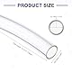 QUARKZMAN PVC Schlauch 14mm ID x 16mm OD (4 Meter) - Aquarium Schläuche - Gummischlauch Bierschlauch flexibel, lebensmitteltauglich & transparent für Trinkwasser, Haushalt und Industrie