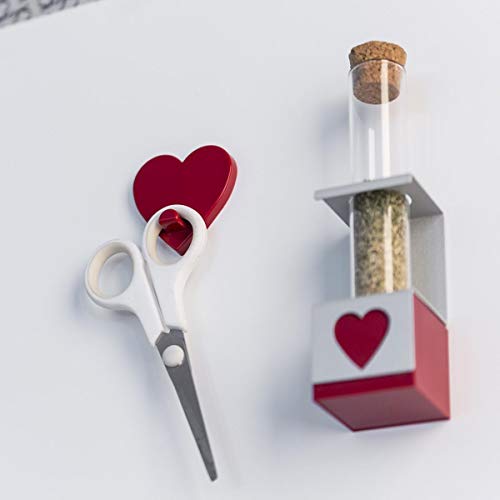 KalaMitica - Hook for Wall Magnetic Board with Strong Magnet - Red Heart, 5,5 x 5,1 cm - Image 4