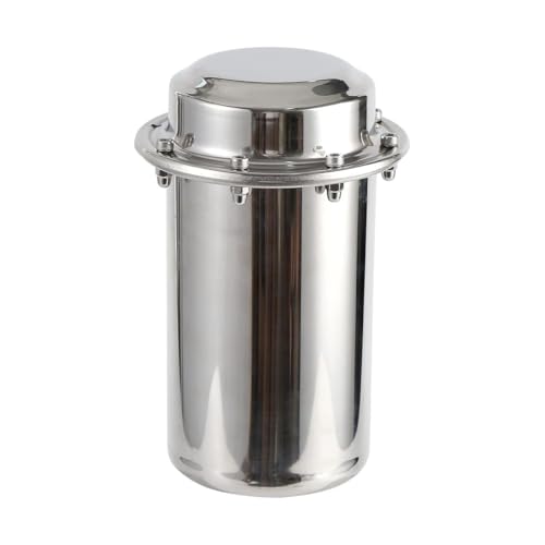 Ljxquisite Cápsula del tiempo de acero inoxidable – Recipiente cerrable para el futuro, recipiente de tiempo para enterrar, resistente al agua, resistente a la corrosión y a los impactos Time Capsule