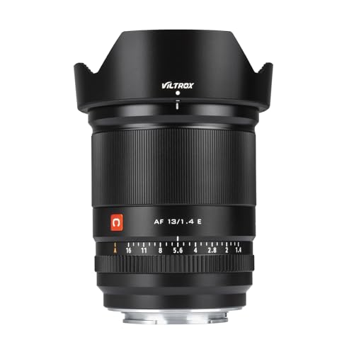 Viltrox AF 13mm F1.4 E ���L�p �P�œ_�����Y�i�\�j�[ E�}�E���g/APS-C �p�j�u���b�N ����a ��AF�Ή� �h�o�h�H �r�f�I�u���O�E���C�g�E�F�C�g�Ή� ���{��戵������ �K�i���������s��