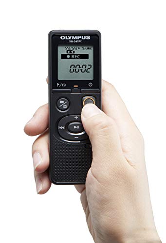 Olympus VN-541PC With PC Link 4GB Black Digital Voice Recorder (Renewed)