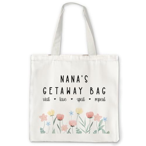 OTOUO Sac fourre-tout en toile 124, blanc, Taille unique