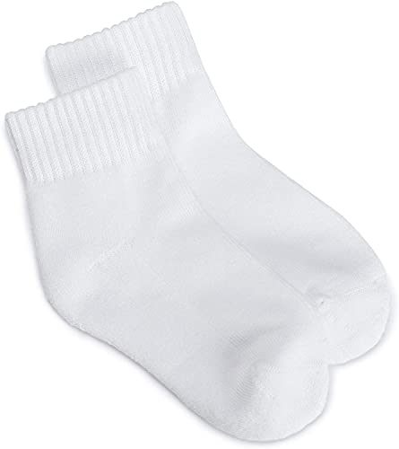 Jefferies Socks Mens Quarter Half Cushion Seamless Sport Socks 6 Pair Pack2