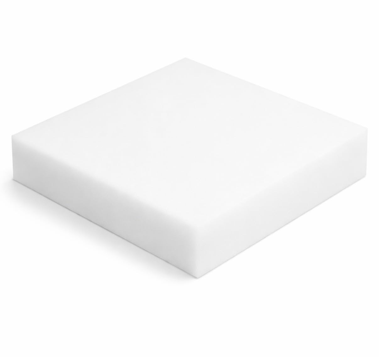 23" w x 25" l upholstery foam cushion – high density firm support foam for chair, dining chair & wheelchair seat replacement (3" x 23" x 25")set of 2