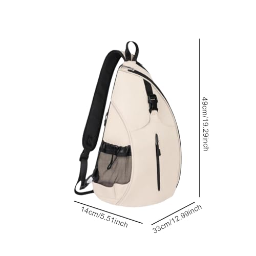 Bolsa de tenis de Oxford impermeable con compartimentos internos 3