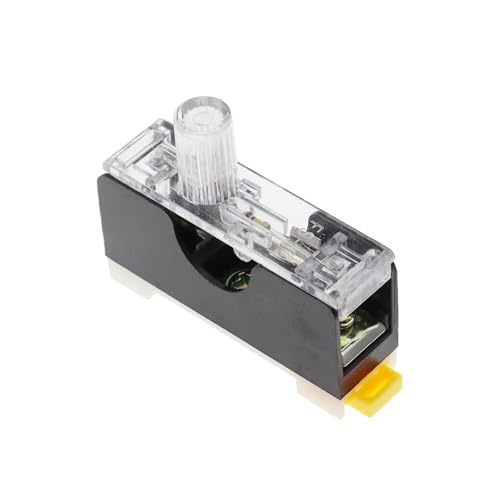 Évitez les pannes électriques : boîtier fusible verre 6x30mm FS101 Rail Din