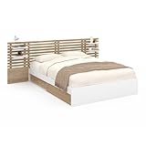 Tête de lit cossue et élégante de 240 cm pour un style sobre et épuré dans votre chambre à coucher