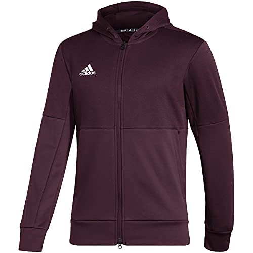 Adidas Team Issue veste zippée homme sweat sport à capuche noir