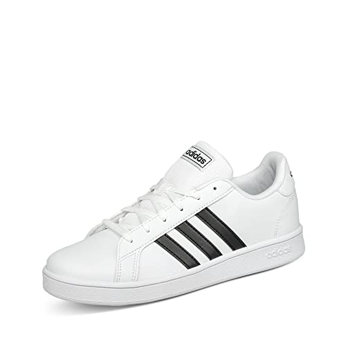 adidas Grand Court C Sneaker, FTWWHT/COPPMT/GLOPNK, 30 EU