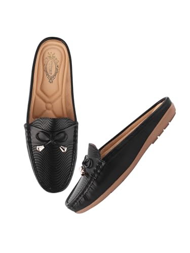 Shoetopia Smart Casual Black Loafers for Women & Girls-EU39 (B0D2RPX6DV) Amazon Price History, Amazon Price Tracker