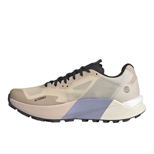 Image of adidas Womens Terrex Agravic Ultra Trail Trail Running Sneakers Shoes - Beige