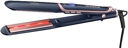 MONDIAL Prancha Alisadora InfraRed, Azul/Golden Rose, Bivolt - P-...