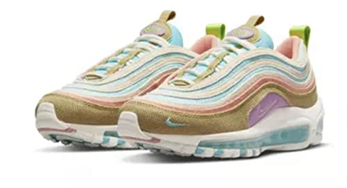 Nike Boy's Air Max 97 SE (Big Kid) Copa/Sail/Wheat Grass/Madder Root 5.5 Big Kid M4