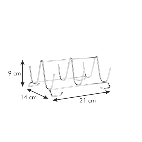 Tescoma Fisch Grillhalter für zwei Fische - kein Wenden nötig, erhaltene Fischhaut, kein Auslaufen von Marinade, spülmaschinenfester Fischhalter für Grill, Backofen und Dampfgarer - GrandCHEF