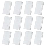 CDDCWZ 12 strisce di copertura per scatola di distribuzione, gli slot dei moduli possono essere divisi e combinati, Copertura cieca per scatola di alimentazione (bianca)