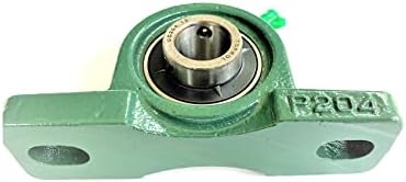 UCP201-8 Solid Base Pillow Block Bearing | Double Seals | 1/2" ID | 2-Bolt | High Precision & Durable
