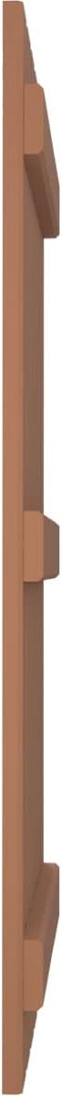 Ekena Millwork ARW401SB623X80BTH Americraft Six 3 Exterior Real Wood Spaced Board-n-Batten Shutters (Per Pair), Burnt Toffee