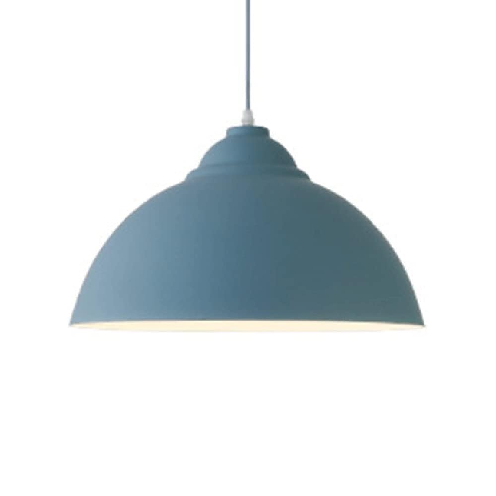 Iluminación del techo moderna Arón en aluminio azul mate E27 8