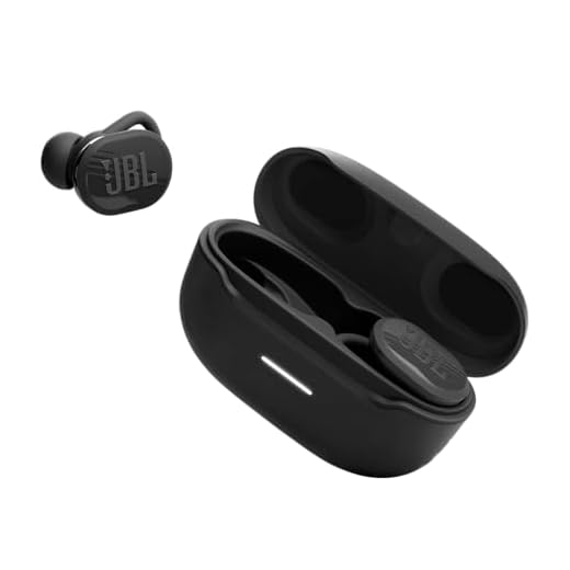 JBL, Fone de Ouvido Esportivo, Bluetooth TWS, Endurance Race Intra-Auricular, À Prova D’água - Preto