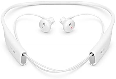 Sony Sbh70 Water Resistant Sports Bluetooth Headset with NFC (White)