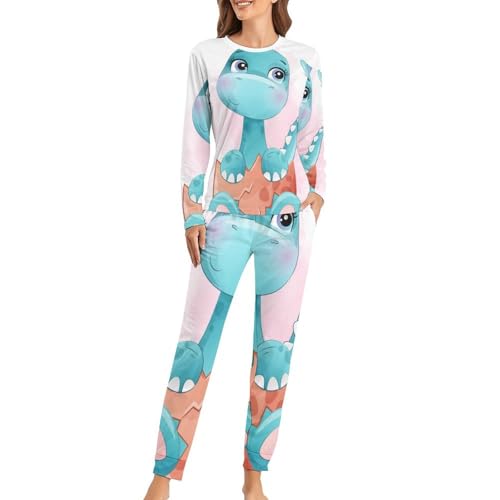 Pyjama Femme Dinosaure Papillon pour ne plus avoir froid les nuits d'hiver
