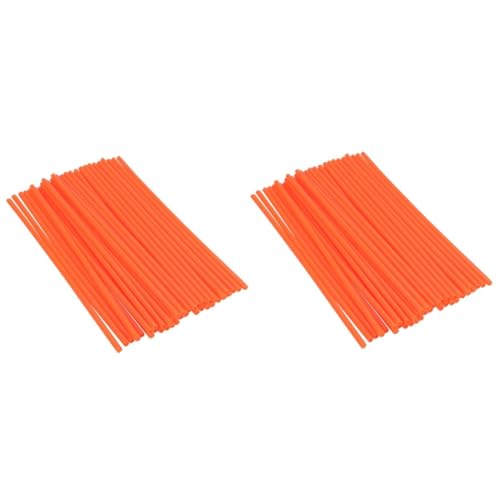 OUNONA 2sets Dirt Bike Wraps Motorcycle Wheel Rim Lightweight and Compact Easy Installation Decorative Gear Kit 72pcs*2