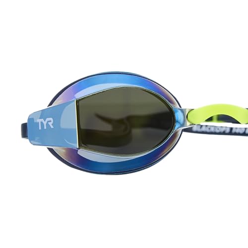 Image of TYR Adult Black Ops 140 EV Goggles - Racing Performance Swim Goggles | Low Profile Drag Reduction | 140-Degree Peripheral View | Durafit Silicone Gaskets | 4 Removable Nosebridges
