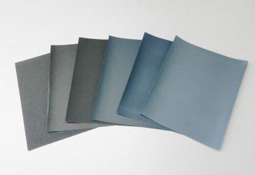 Matador Abrasive Wet or Dry Sandpaper 10 Sheet 7000 Grit 9"x11" S/C Made in Germany