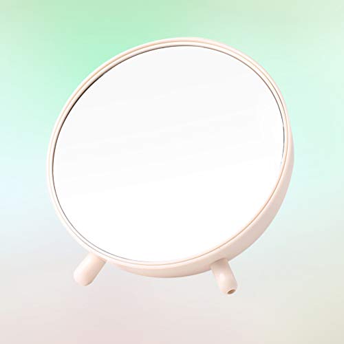 Lurrose Nordic Desktop Storage Vanity Mirror Criativo Round Desktop Jóias Diversos Caixa de Armazena