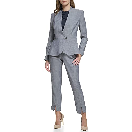 Tommy Hilfiger Women's One Button Peplum Blazer2