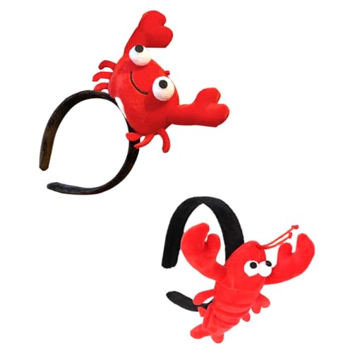 Lot de 2 bandeaux pour cheveux en tissu cosplay Halloween et fêtes