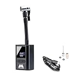 Midland ENERPUMP Mini - Compresor de Aire portátil 100 PSI/6 Bar, batería Externa, tamaño de Bolsillo