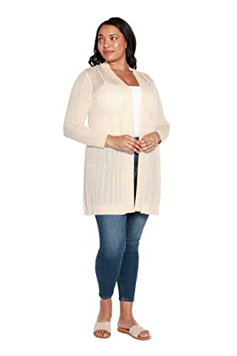 Semi Sheer Plus Size Spring Cardigan Duster Sweaters For Women #TOP4