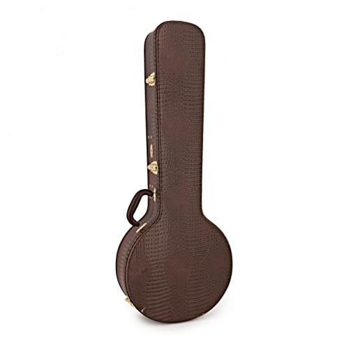 gear4music Étui Rigide pour Banjos à 4, 5 et 6 Cordes