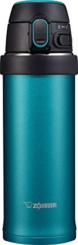 Image of Zojirushi SM-QHE48GK, Flip-and-Go Stainless Mug, 16-Ounce, Teal