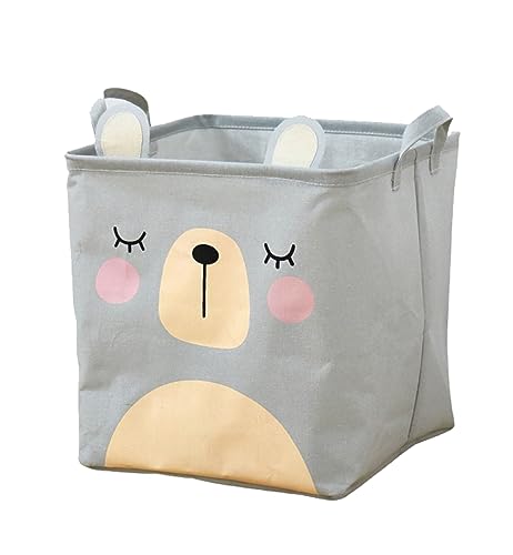 House of Quirk Collapsible Square Storage Baskets Cute Kids Toys Storage Organiser for Laundry Basket Organizer Home, Bedroom, Dorm, Clothes (Grey) (B0CDRMTMJC) Amazon Price History, Amazon Price Tracker