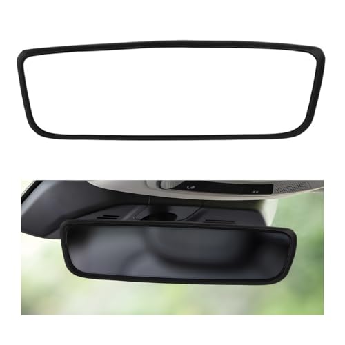 Sbulhia Rear View Mirror Protector Frame, Rearview Mirror Edge Protective