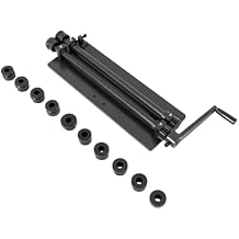 Bead Roller, Durable Sheet Metal Fabrication Bead Roller w/6 Set Dies, 18GAL Capacity Automotive Industry Flaring Tool Beading Machine, 18" Throat Depth Forward Reverse Rotary Machine For Panel