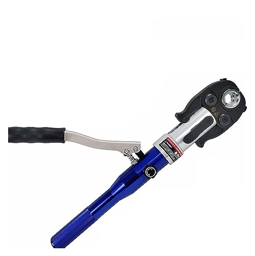 Hydraulic Crimping, Hydraulic Copper Pipe Press Tool Copper Fitting Pipe Reparing Tool Pex Clamping Tool With U, Th, M, V Dies(U16.20.25.32)