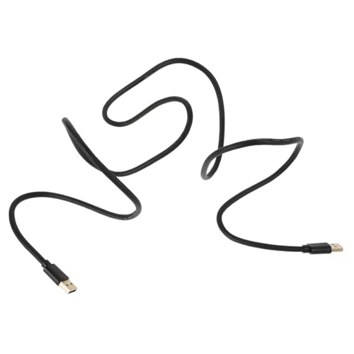 Uonlytech Cavo Usb Robusto E Leggero Cavo Di Trasferimento Dati Usb 20 Maschio-maschio Adatto Per Laptop Notebook Hard Disk Monitor Fotocamera Nero